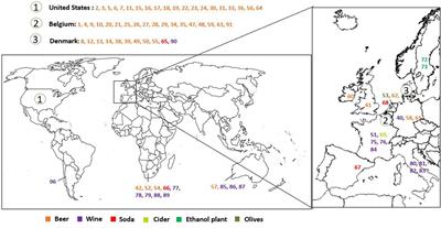 Assessing Population Diversity of Brettanomyces Yeast Species and Identification of Strains for Brewing Applications